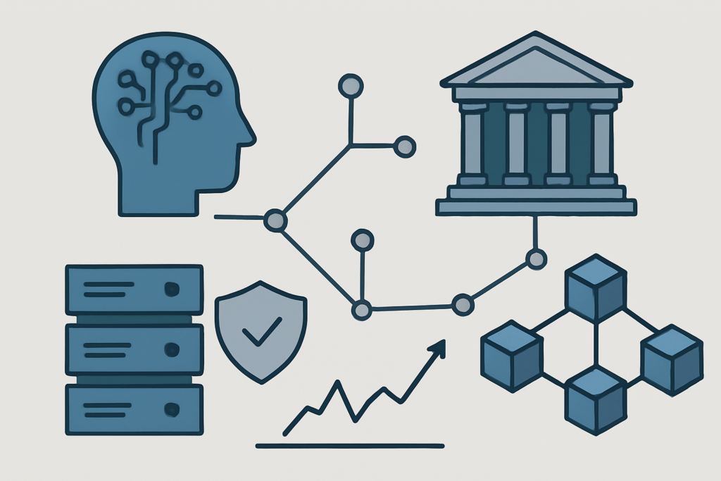 Ryzyko AI dla systemu bankowego. Ostrzeżenie inwestora kryptowalutowego — ilustracja