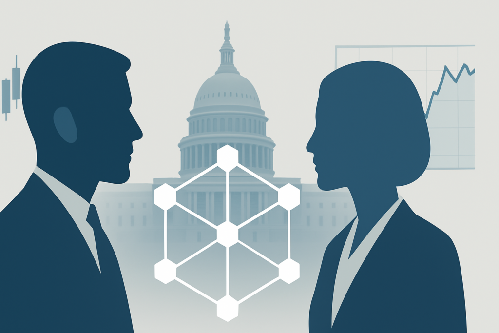 Zmiana przywództwa Blockchain Association po fiasku CLARITY Act — ilustracja