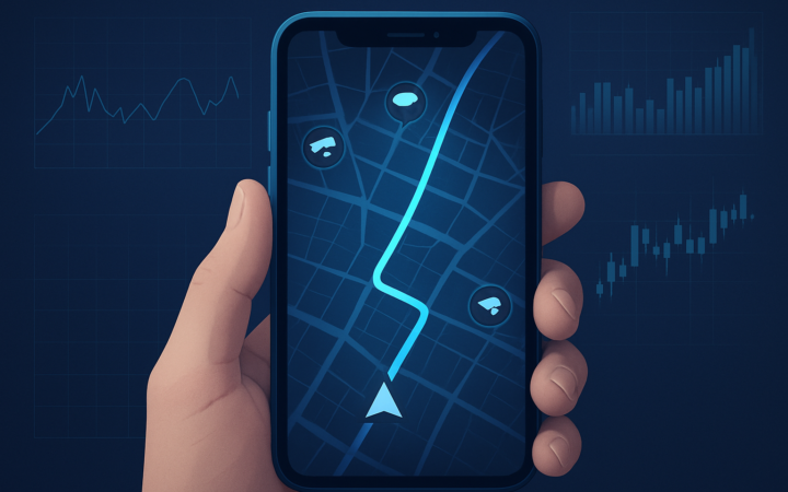 Mapa kamer Flock Safety w MapQuest: co pokazuje i co oznacza